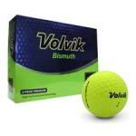 Volvik Bismuth Yellow Custom Logo Golf Balls