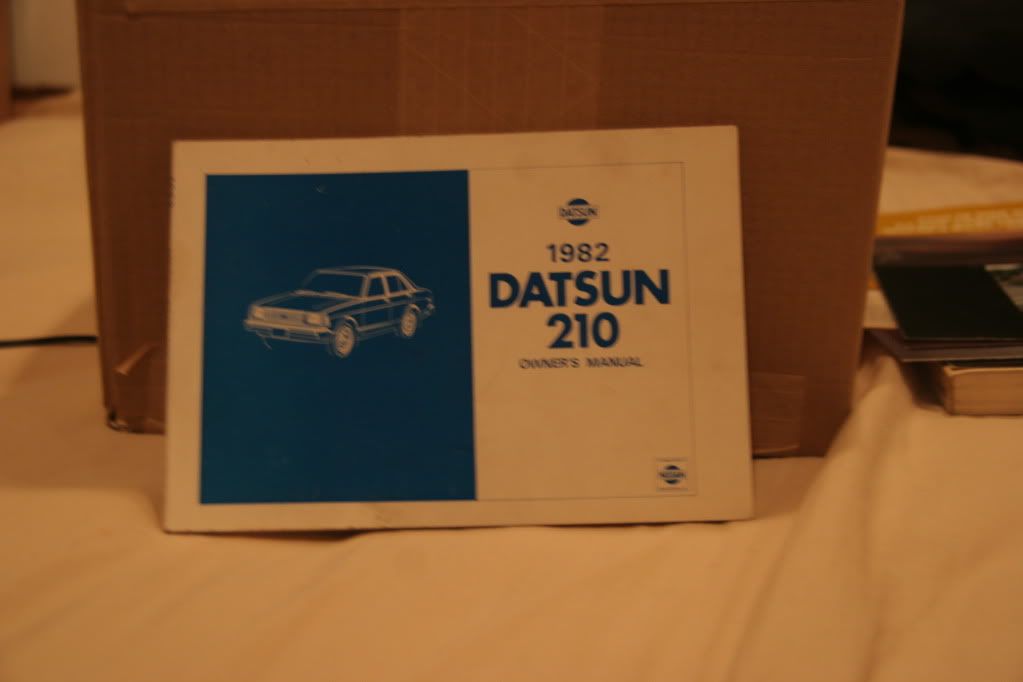 Datsun brochures/ads/window stickers/manuals - Datsun Parts For Sale