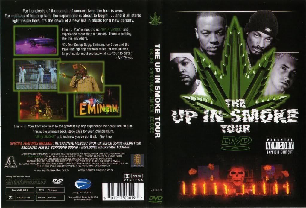 Up in the smoke tour . DVDr recitales dvd full en Taringa!