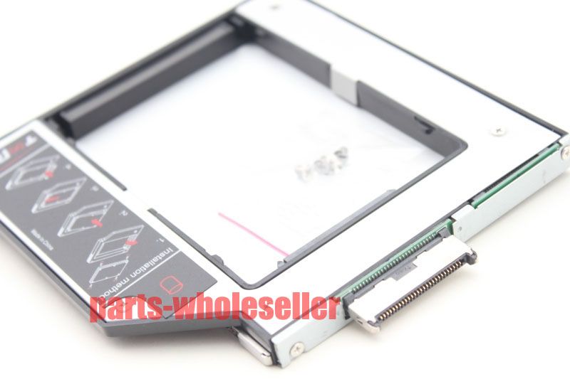 SATA 2nd HDD Caddy for HP NC6400 6910p nw8240 nw9440 CD ROM DVD ROM ...