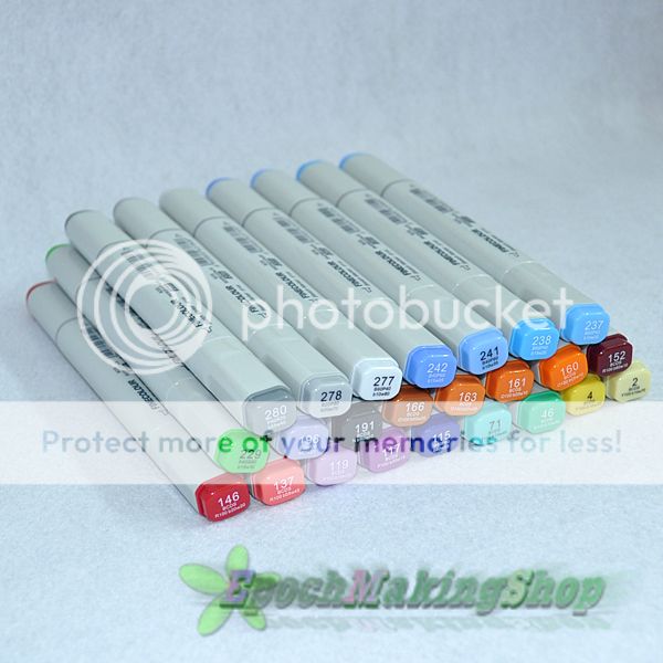 FINECOLOUR PRO Sketch Marker Pen 24color set highly costeffective