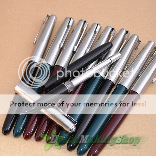 10 PCS HERO 616 F NIB FOUNTAIN PEN Vintage Style new  