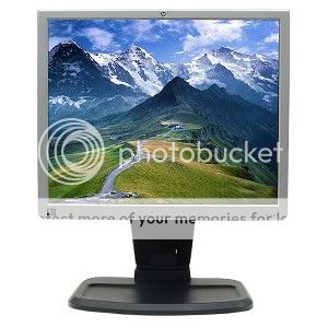 19"' HP L1940T DVI 720p Rotating LCD Monitor