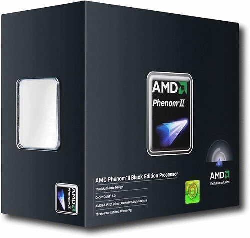 AMD Phenom II X4 965 Black Edition AM3 CPU HDZ965FBGMBOX