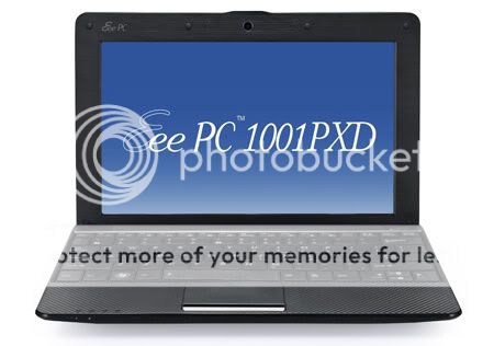 ASUS Eee PC 1001PXD-MU17-BK Netbook