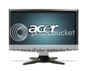 Acer G185HAb 19" Class Widescreen 1366x768 LCD Monitor