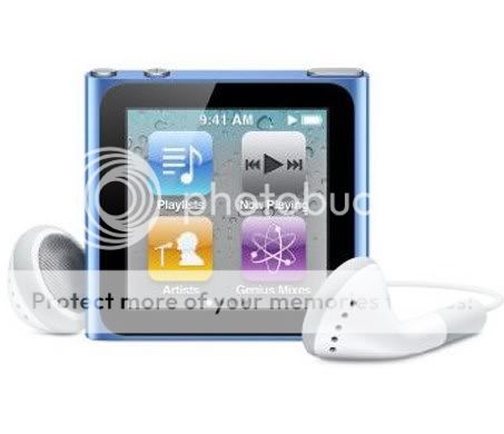 Apple 8GB iPod nano, Blue