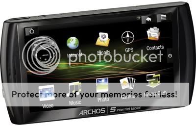 Archos 5 501313 Android Internet Tablet