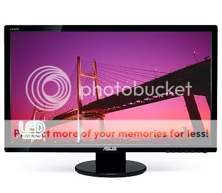 Asus VE278Q 27" Widescreen Full HD LED Monitor
