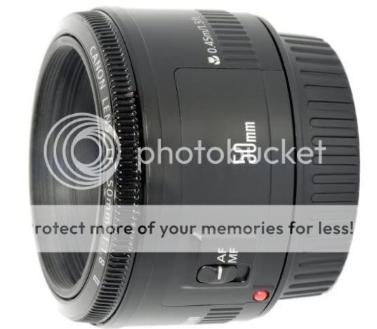 Canon EF 50mm f/1.8 II Standard & Medium Telephoto Lens