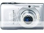Canon PowerShot SD1300-IS Silver 12.1MP Digital ELPH Camera