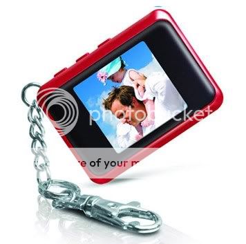 Coby DP-151RED Red 1.5" Digital Photo Keychain
