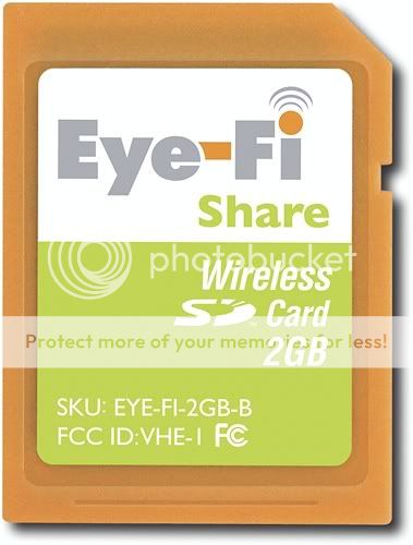  EYE-FI Share 2GB Wireless Secure Digital Media Card