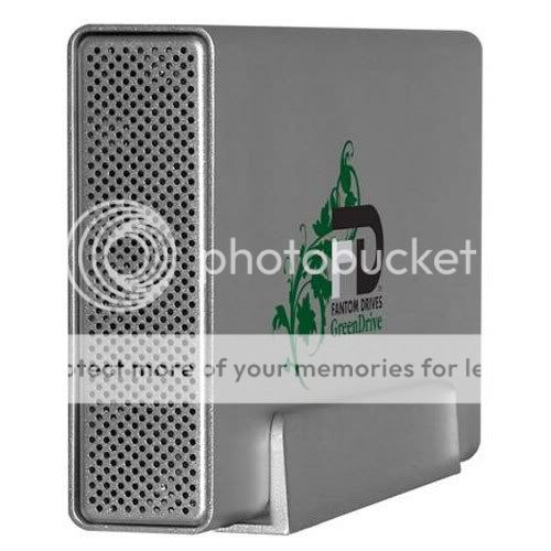 Fantom Drives GreenDrive 2TB eSATA/USB 2.0 32MB Cache External Hard Drive