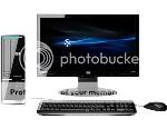 HP Black Pavilion Slimline s5713w-b Desktop PC
