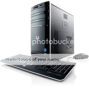 HP Black Pavilion p6653w Desktop PC