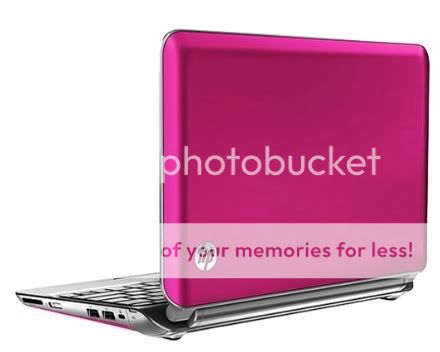 HP Pink 10.1" Mini 210-2061WM Netbook PC