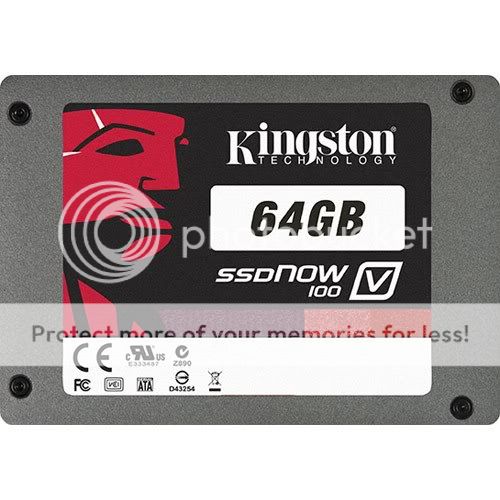 Kingston 64GB SSDNow V100 Series 2.5
