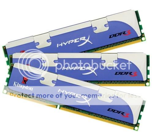 Kingston HyperX 6GB (3 X 2GB) DDR3 CL7 1333MHz SDRAM 240