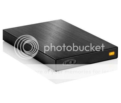 LaCie 320GB Rikiki USB 2.0 Portable Hard Drive 