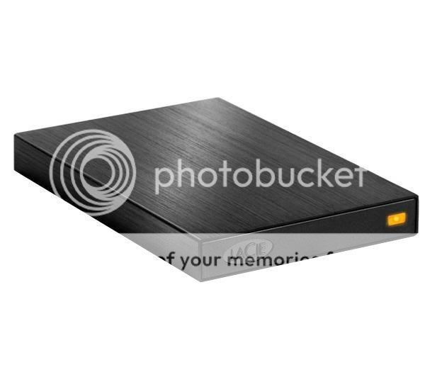 LaCie 500GB Rikiki USB 2.0 Portable Hard Drive