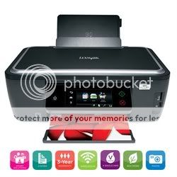 Lexmark Interact S605 Home Office Wireless 3-in-1 Color Inkjet Printer