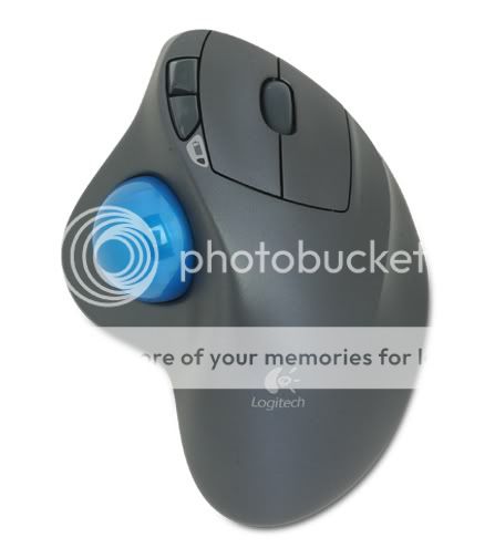 Logitech M570 910-001799 Wireless Trackball Mouse