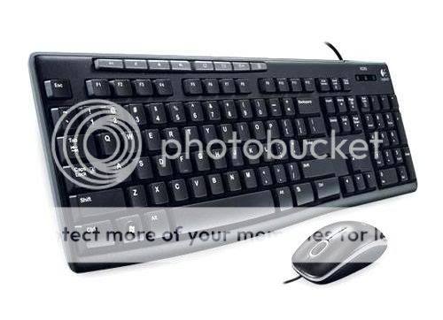 Logitech Media Combo MK200 USB Keyboard