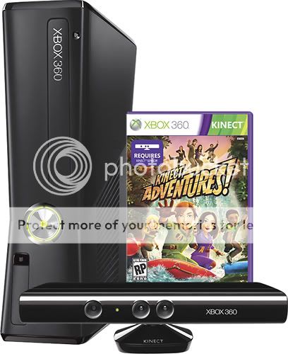 Microsoft - Xbox 360 4GB Console with Kinect