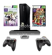 Microsoft Xbox 360 S4G-00001 4GB Console w/ Kinect