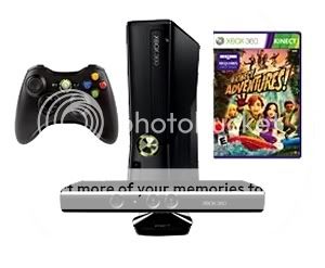 Microsoft Xbox 360 S4G-00001 4GB Console with Kinect