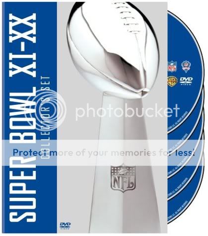 NFL Films Super Bowl Collection - Super Bowls XI-XX