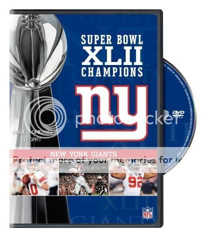 NFL Super Bowl XLII - New York Giants Championship DVD