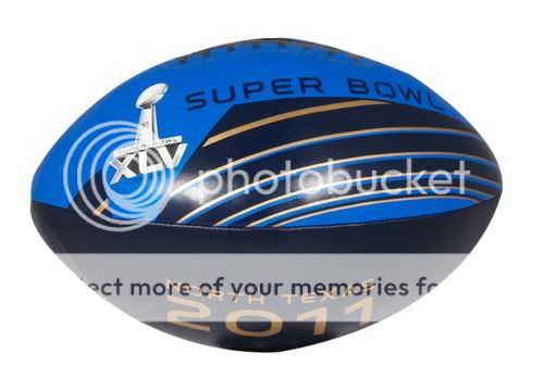 NFL Super Bowl XLV North Texas 2011 Domestic Youth Size Football