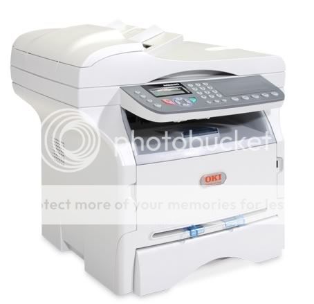 OKI Data MB290 Multifunction Black and White Laser Printer