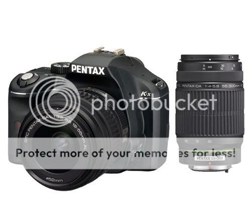Pentax K-x Digital SLR Camera Kit