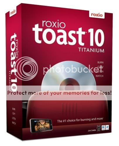 Roxio Toast 10 Titanium for Mac