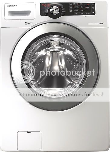 Samsung - 4.0 Cu. Ft. 8-Cycle High-Efficiency Washer