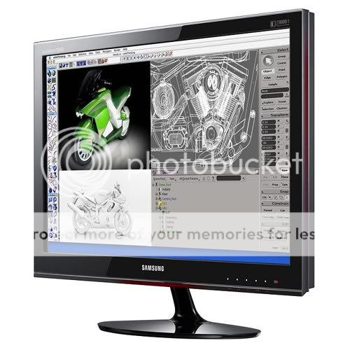 Samsung SyncMaster 24-Inch Widescreen Touch of Color LCD Monitor
