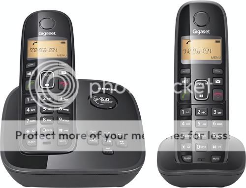 Siemens A495-2 Duo Expandable Cordless Phone System