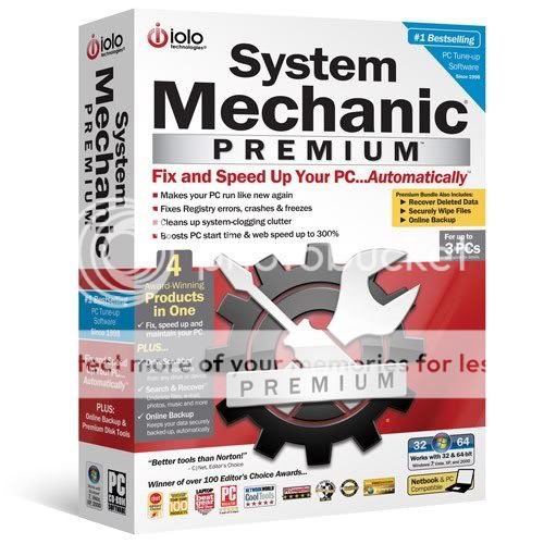 System Mechanic Premium up to 3 Users