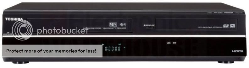 Toshiba DVR620 DVD Recorder/VCR Combo