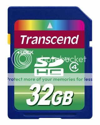 Transcend 32GB Flash Memory Card