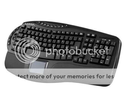 Ultra U12-40865 Wireless Multimedia Keyboard