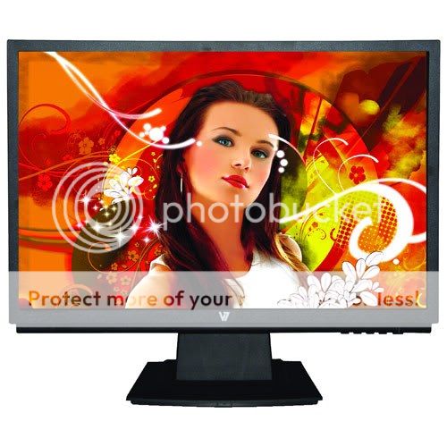 V7 D22W12-N6 LCD Monitor