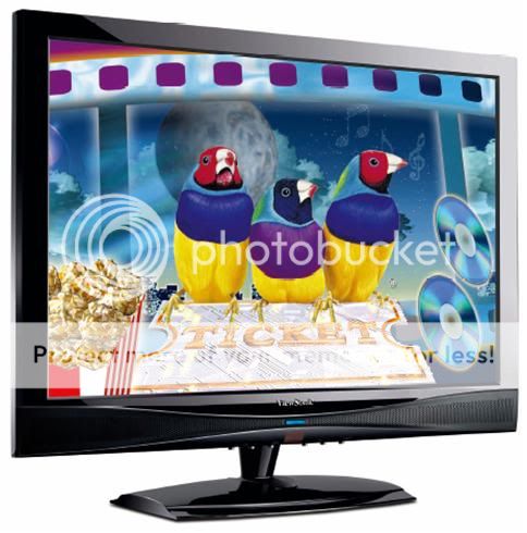 ViewSonic 19" 720p Widescreen LCD HDTV