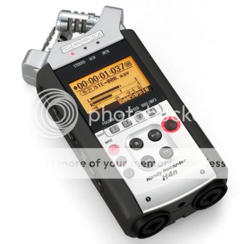 Zoom H4n Handy Portable Digital Recorder