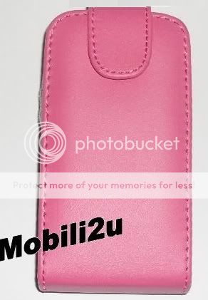 Flip Leather Case Pouch for Nokia Mobile Phone Pink Black Magnetic New