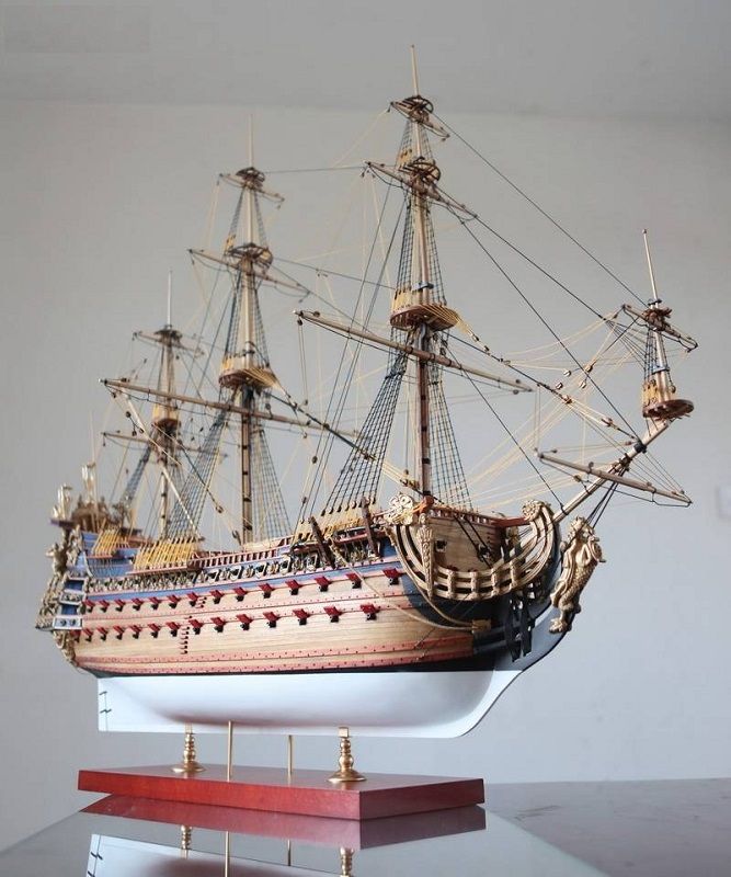 Model ship kit-Le Soleil Royal（KL03) [KL03] - $368.00 : Model ship kits ...