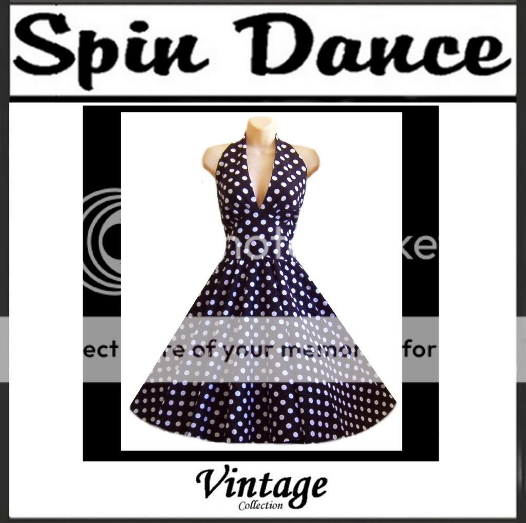 This listing is for one new Spin Dance 50s 60s Vintage Style Dress